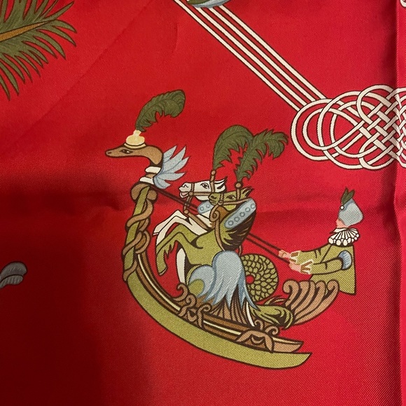 Hermès Les Fantaisies du Roy Circa 2000 Scarf - Picture 7 of 12
